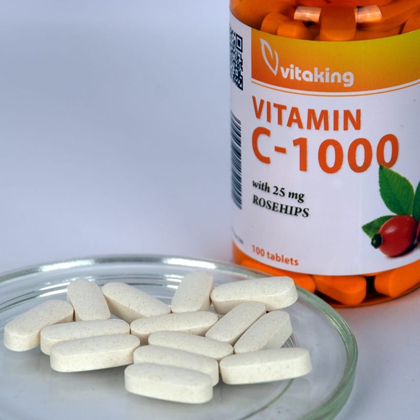 taking high dosage of vitamin c supplementation to increase collagen